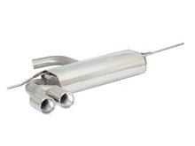 Sportschalldämpfer mit 2 Endrohren 80mm rund versetzt, inkl. (EG-) GENEHMIGUNG!