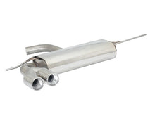 Sportschalldämpfer mit 2 Endrohren 80mm rund versetzt, inkl. (EG-) GENEHMIGUNG!