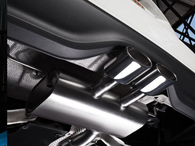 Sportschalldämpfer mit mittig 2 Endrohren 115x70mm oval, inkl. (EG-) GENEHMIGUNG!