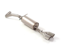 Sportschalldämpfer mit 2 Endrohren 80mm rund Sportline versetzt, inkl. (EG-) GENEHMIGUNG!