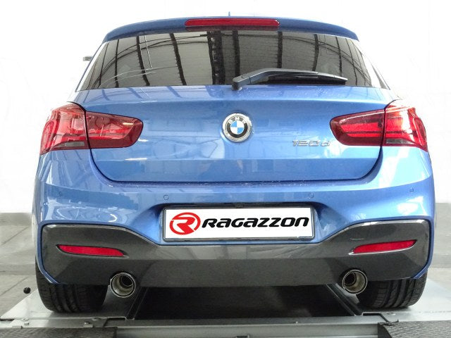 RACING Anlage mit links/rechts je 1 Endrohr 90mm rund, KEINE (EG-) GENEHMIGUNG!