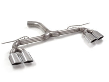 RACING Endschalldämpfer-Ersatzrohr mit links/rechts je 2 Endrohren 108x70mm oval, KEINE (EG-) GENEHMIGUNG!