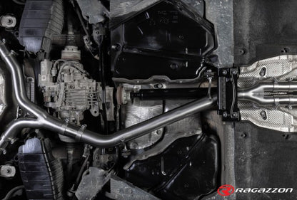 RACING Mittelschalldämpfer-Ersatzrohr, KEINE (EG-) GENEHMIGUNG!