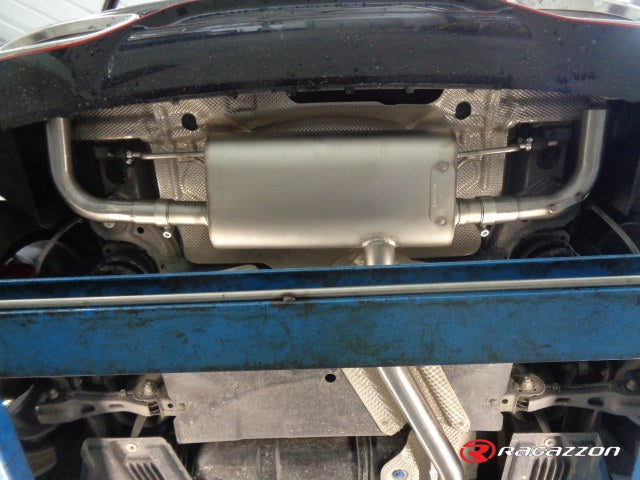 Sportschalldämpfer passend zu den originalen Endrohrblenden, inkl. (EG-) GENEHMIGUNG!