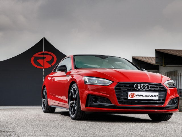 Sportschalldämpfer mit links/rechts je 1 Endrohr 102mm rund Sportline, inkl. (EG-) GENEHMIGUNG!