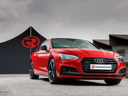 Sportschalldämpfer mit links/rechts je 1 Endrohr 102mm rund Sportline, inkl. (EG-) GENEHMIGUNG!