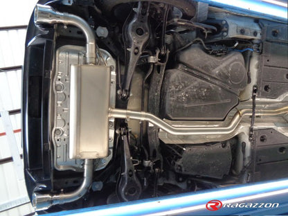 Sportschalldämpfer mit links/rechts je 1 Endrohr 102mm rund Sportline, inkl. (EG-) GENEHMIGUNG!