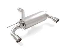 Sportschalldämpfer mit links/rechts je 1 Endrohr 90mm rund Sportline mit integrierter Klappe, inkl. (EG-) GENEHMIGUNG!