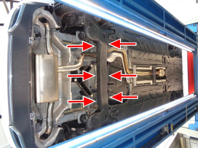 Sportschalldämpfer passend zu den originalen Endrohrblenden, inkl. (EG-) GENEHMIGUNG!