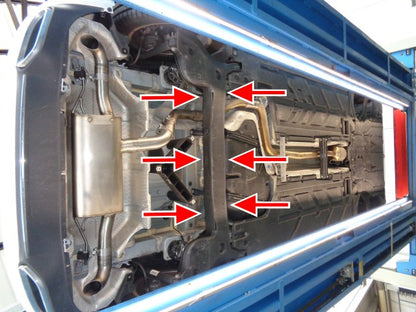Sportschalldämpfer passend zu den originalen Endrohrblenden, inkl. (EG-) GENEHMIGUNG!