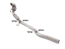 RACING Metallkat mit 200 Zellen mit Otto-Partikelfilter (OPF) Entfernung, KEINE (EG-) GENEHMIGUNG!