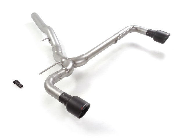 RACING Endschalldämpfer-Ersatzrohr mit links/rechts je 1 Endrohr 102mm rund Sportline black, KEINE (EG-) GENEHMIGUNG!