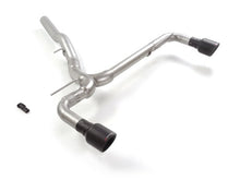 RACING Endschalldämpfer-Ersatzrohr mit links/rechts je 1 Endrohr 102mm rund Sportline black, KEINE (EG-) GENEHMIGUNG!