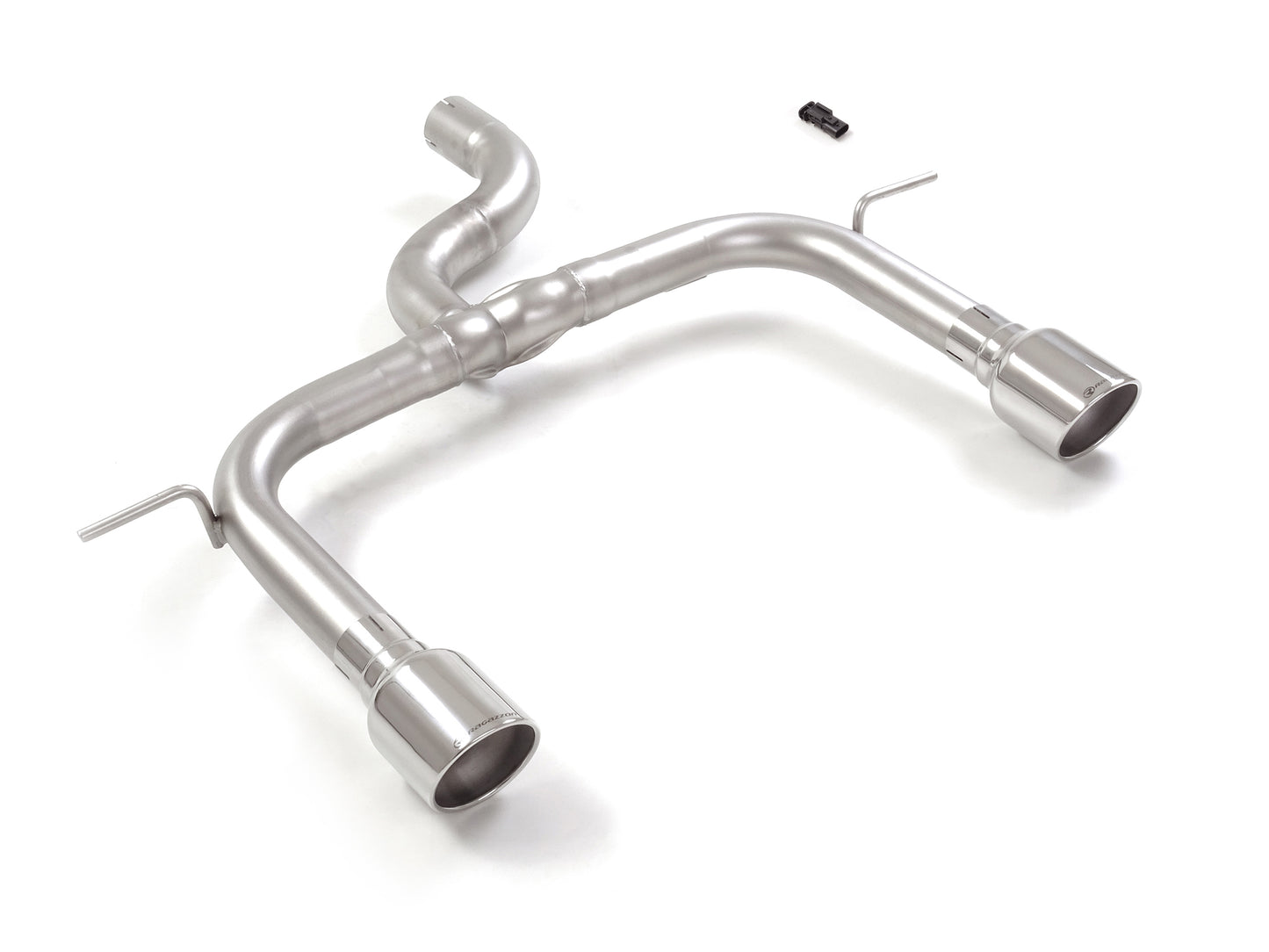 RACING Endschalldämpfer-Ersatzrohr mit links/rechts je 1 Endrohr 102mm rund Sportline, KEINE (EG-) GENEHMIGUNG!