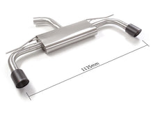 Sportschalldämpfer mit links/rechts je 1 Endrohr 100mm rund Carbon Shot, inkl. (EG-) GENEHMIGUNG!