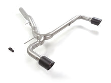 RACING Endschalldämpfer-Ersatzrohr mit links/rechts je 1 Endrohr 100mm rund Carbon Shot, KEINE (EG-) GENEHMIGUNG!