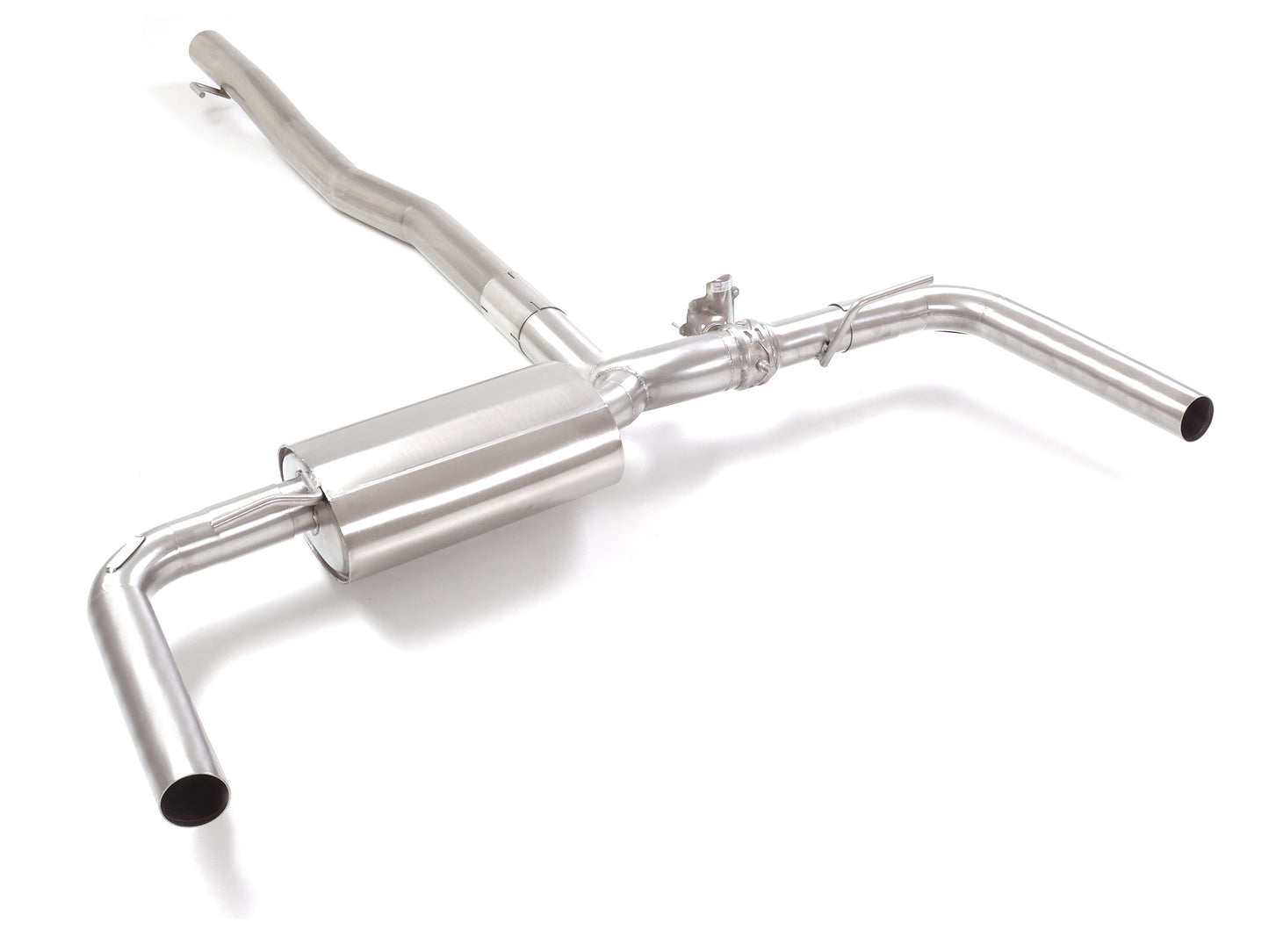 Sportschalldämpfer passend zu den orignalen Endrohrblenden, inkl. (EG-) GENEHMIGUNG!