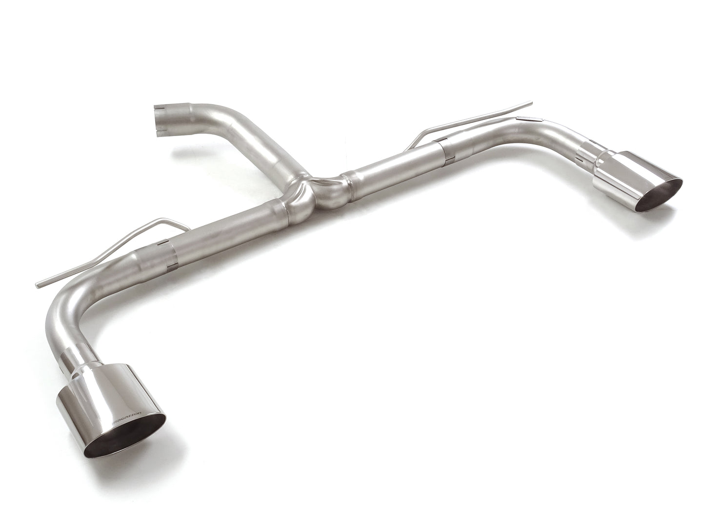 RACING Endschalldämpfer-Ersatzrohr mit links/rechts je 1 Endrohr 135x90mm oval Sportline, KEINE (EG-) GENEHMIGUNG!