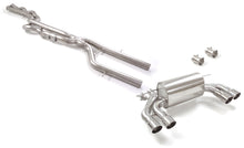 RACING OPF-Back-Anlage mit links/rechts je 2 Endrohren 90mm rund Sportline versetzt, mit integrierten Klappen, KEINE (EG-) GENEHMIGUNG!