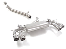 Sportschalldämpfer mit links/rechts je 2 Endrohren 102mm rund Sportline mit integrierten Klappen, inkl. (EG-) GENEHMIGUNG!