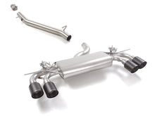 Sportschalldämpfer mit links/rechts je 2 Endrohren 100mm rund Carbon Shot, inkl. Mittelrohr, mit integrierten Klappen, inkl. (EG-) GENEHMIGUNG!