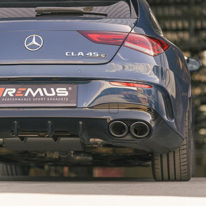 Sportschalldämpfer mittig für links/rechts Anlage passend auf Serienblende, inkl. (EG-) GENEHMIGUNG!