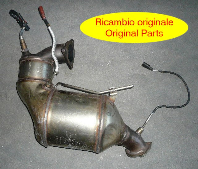 RACING Katalysator + Partikelfilter-Ersatzrohr, kurze Version, KEINE (EG-) GENEHMIGUNG!