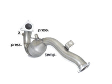 RACING Katalysator + Partikelfilter-Ersatzrohr, lange Version, KEINE (EG-) GENEHMIGUNG!