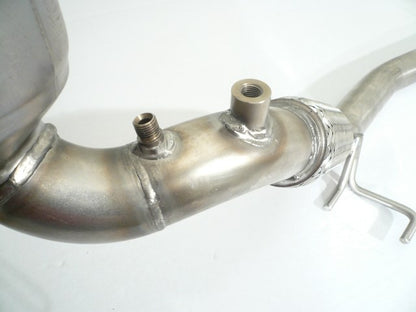 RACING Katalysator + Partikelfilter-Ersatzrohr, KEINE (EG-) GENEHMIGUNG!