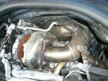 RACING Katalysator + Partikelfilter-Ersatzrohr, kurze Version, KEINE (EG-) GENEHMIGUNG!