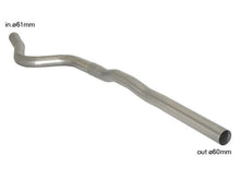 RACING Mittelschalldämpfer-Ersatzrohr, KEINE (EG-) GENEHMIGUNG!