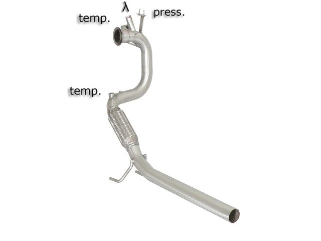 RACING KAT-Ersatzrohr + Partikelfilter-Ersatzrohr, KEINE (EG-) GENEHMIGUNG!