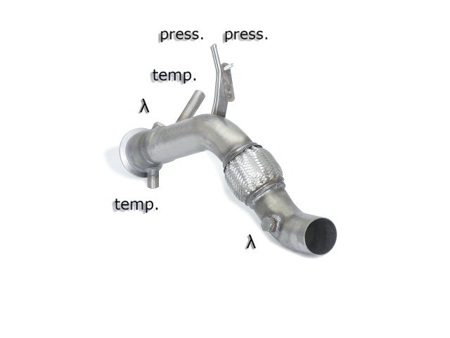 RACING KAT-Ersatzrohr + Partikelfilter-Ersatzrohr, KEINE (EG-) GENEHMIGUNG!