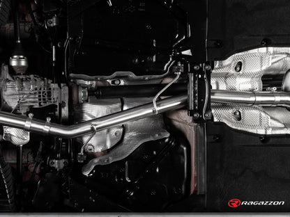 RACING Mittelschalldämpfer-Ersatzrohr, KEINE (EG-) GENEHMIGUNG!