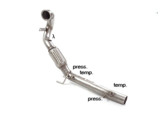 RACING KAT-Ersatzrohr mit Otto-Partikelfilter-Entfernung, KEINE (EG-) GENEHMIGUNG!