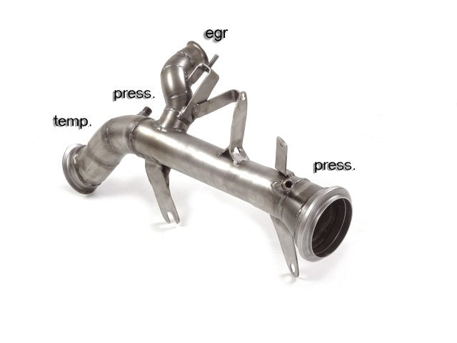 RACING Partikelfilter-Ersatzrohr, KEINE (EG-) GENEHMIGUNG!