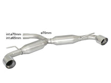 Sportschalldämpfer mit links/rechts je 1 Endrohr 102mm rund Sportline, inkl. (EG-) GENEHMIGUNG!