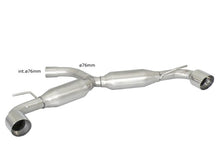 Sportschalldämpfer mit links/rechts je 1 Endrohr 102mm rund Sportline, inkl. (EG-) GENEHMIGUNG!
