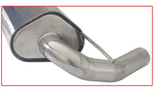 Sportschalldämpfer mit 2 Endrohren 80mm rund versetzt, inkl. (EG-) GENEHMIGUNG!