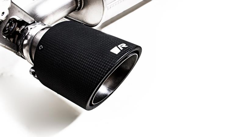 RACING Sportschalldämpfer mittig für links/rechts Anlage (ohne Endrohre), mit 1er integrierten Klappe, KEINE (EG-) GENEHMIGUNG!