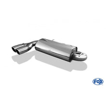 Sportschalldämpfer mit 2 Endrohren 80mm (Typ 16), inkl. TÜV-Gutachten!