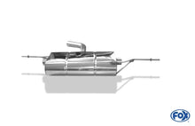 Sportschalldämpfer für Ausgang links/rechts ohne Endrohre, inkl. (EG-) GENEHMIGUNG!