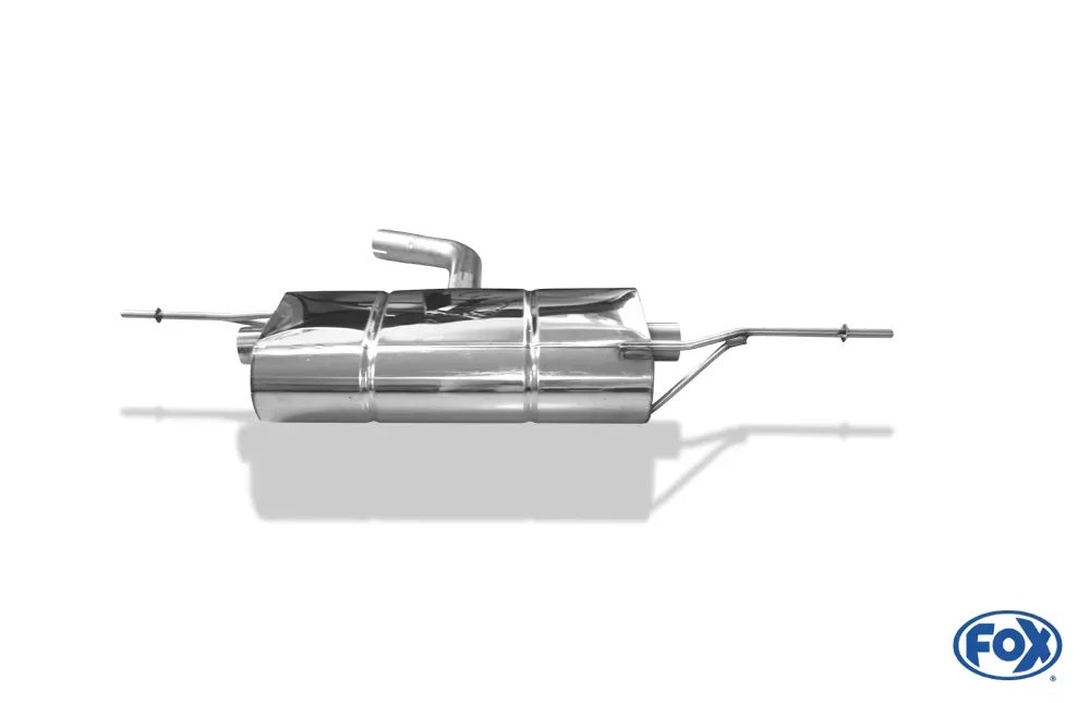 Sportschalldämpfer für Ausgang links/rechts ohne Endrohre, inkl. (EG-) GENEHMIGUNG!
