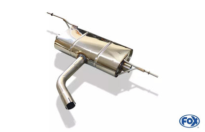 Sportschalldämpfer für Ausgang links/rechts ohne Endrohre, inkl. (EG-) GENEHMIGUNG!