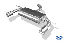 Sportschalldämpfer mit links/rechts je 1 Endrohr 90mm (Typ 13), inkl. (EG-) GENEHMIGUNG!