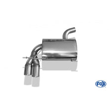 Sportschalldämpfer mit 2 Endrohren 90mm (Typ 17), inkl. (EG-) GENEHMIGUNG!