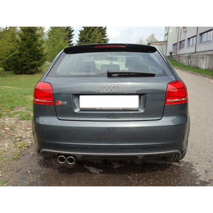 Sportschalldämpfer mit 2 Endrohren 90mm (Typ 17), inkl. (EG-) GENEHMIGUNG!