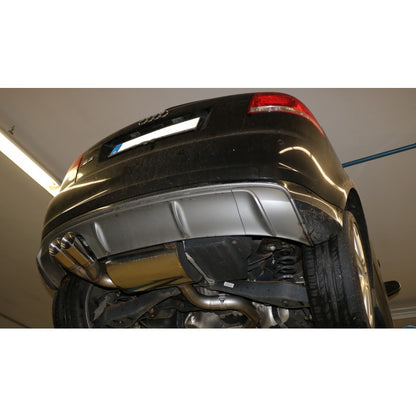 Sportschalldämpfer mit 2 Endrohren 90mm (Typ 25), inkl. (EG-) GENEHMIGUNG!