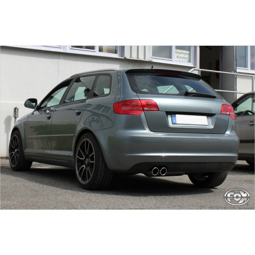 Sportschalldämpfer mit 2 Endrohren 90mm (Typ 17), inkl. (EG-) GENEHMIGUNG!