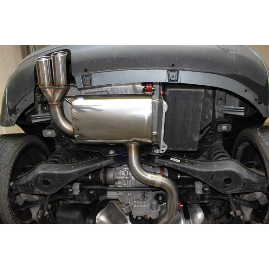 Sportschalldämpfer mit 2 Endrohren 90mm (Typ 17), inkl. (EG-) GENEHMIGUNG!